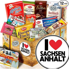 I Love Sachsen-Anhalt/Ossi Chocolate/Sachsen-Anhalt Dovanų dėžutė