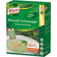 Knorr Brokolių kreminės sriubos sausas mišinys (su aukštos kokybės brokolių žiedynais) Pakuotė po 1 (1 x 1,5 kg)