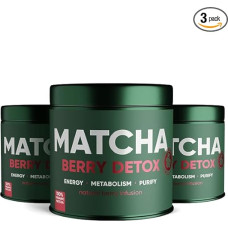 WOW TEA: 2 Months Matcha Berry Detox Teas