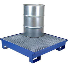 Meva Metalinė talpykla 4 būgnams 200L 120x120cm