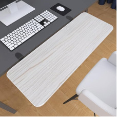Ergonomische Schreibtisch-Verlängerungsplatte, faltbarer Mausarm, verstellbar, Büro-Schreibtisch-Organizer, Beige, 52 x 24 cm, ergonomische Arbeitsplatz-Lösung