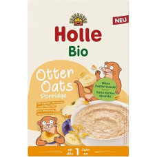 Holle Organic Porridge, Otter Oats with Apples, Bananas & Plums, 200 g (1)