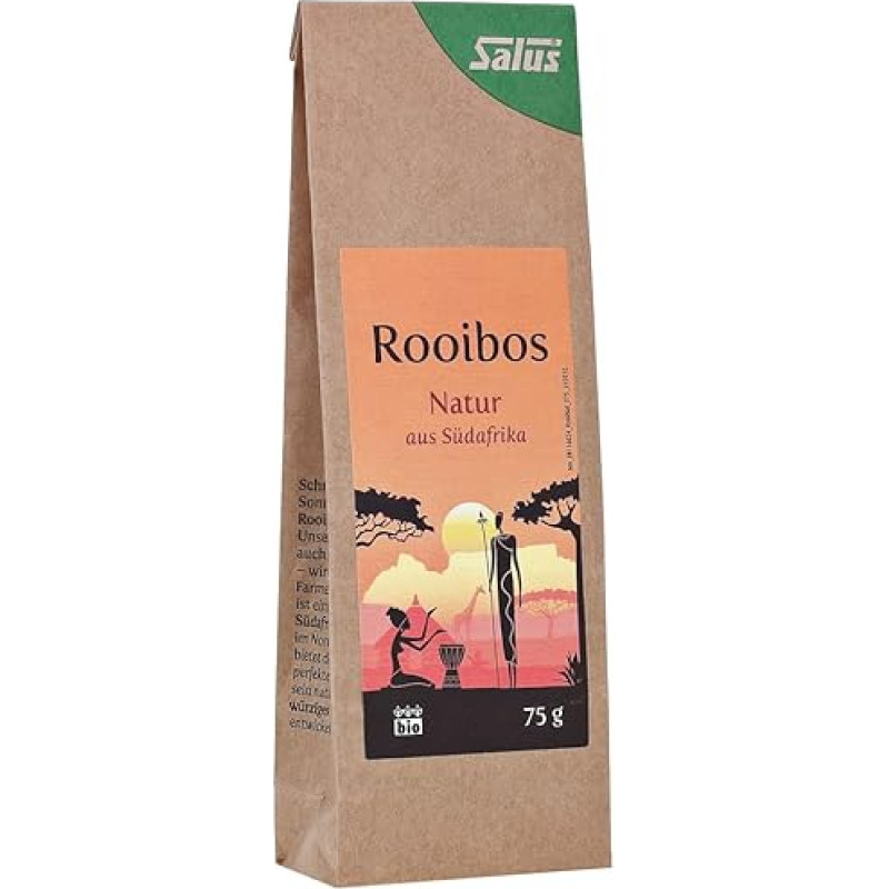 ROOIBOS arbata Natūrali vaistažolių arbata Organic Salus