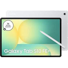 Samsung Galaxy S10 FE+ AI Tablet, Android Tablet, 128 GB Memory, 8 GB RAM, 33.28 cm / 13.1 Inch Display, Includes S Pen, Wi-Fi, Long Battery Life, Silver