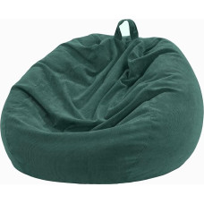 Nobildonna Bean Bag kėdės užvalkalas (be užpildo) vaikams ir suaugusiesiems, Bean Bag, pliušinių gyvūnų saugykla, be užpildo, pliušinių žaislų laikiklis ir organizatorius, minkštas aukščiausios kokybės velvetas, 202L