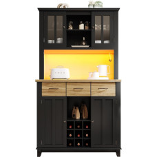 Virtuvės bufetas 106 x 40 x 179,5 cm, virtuvės spintelė 