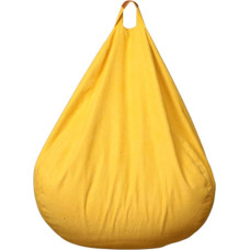 Tingus sofos užvalkalas Bohnenbeutel Stuhl Liege Sitz Sitzbeutel Sofa Wohnzimmer Möbel Abnehmbar, Waschbar 90 * 110cm Yellow