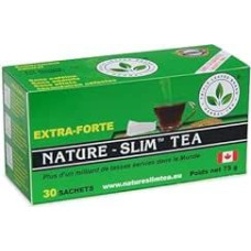 Nature Slim Tea Extra Strength - Slimming Herbal Tea with Purifying Effect - Detox Tea, Improves Digestion and Promotes Weight Loss - Natural Ingredients (90 Tea Bags)
