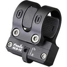 fenix MLOK žibintuvėlio laikiklis, skirtas žibintuvėliams, kurių korpuso skersmuo 23-25, 4 mm, juodas, 4 x 5,2 x 3 cm
