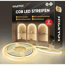 AC 230 V COB Neon LED juosta neutrali balta 3 m