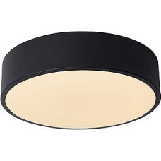 LUCIDE UNAR lubų šviestuvas skersmuo 20 cm LED 3 StepDim 1 x 12 W 2700 K juoda