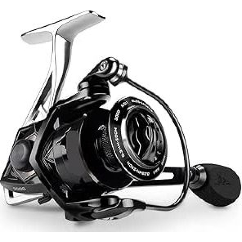 Žvejybos ritė Spiningo žvejybos ritė 18 kg maksimalus pasipriešinimas 7 + 1 rutulinis guolis Aliuminio ritė Anglies pluošto vilktis Sūriavandenė žvejybos ritė (4000 serija)