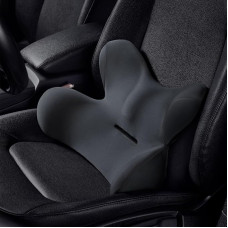 Ergonomiška automobilinė juosmens pagalvėlė, atminties putų juosmens atrama, nugaros pagalvėlė, užpildanti tarpą tarp sėdynės ir atlošo, idealiai tinkanti automobiliui, biuro kėdei ir neįgaliųjų vežimėliui (juoda)
