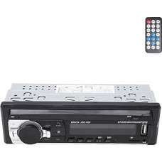 Multimedia Car Radio Receiver, Car Radio AI Voice Control LED Display, Bluetooth Handsfree, Support for MP3 WMA WAV, USB2.0 Car MP3 Player Audio Systems