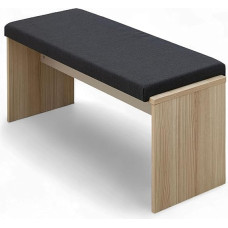 Stella Trading INA Bench in Riva Oak Look, FSC-Certified, Modern Dining Room Bench for Your Living and Dining Area, 126 x 49 x 40 cm (W x H x D)