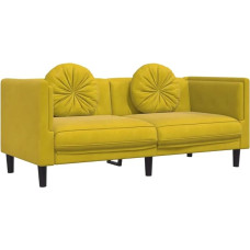 372638 Sofa su pagalvėlėmis 2 sėdimų vietų 