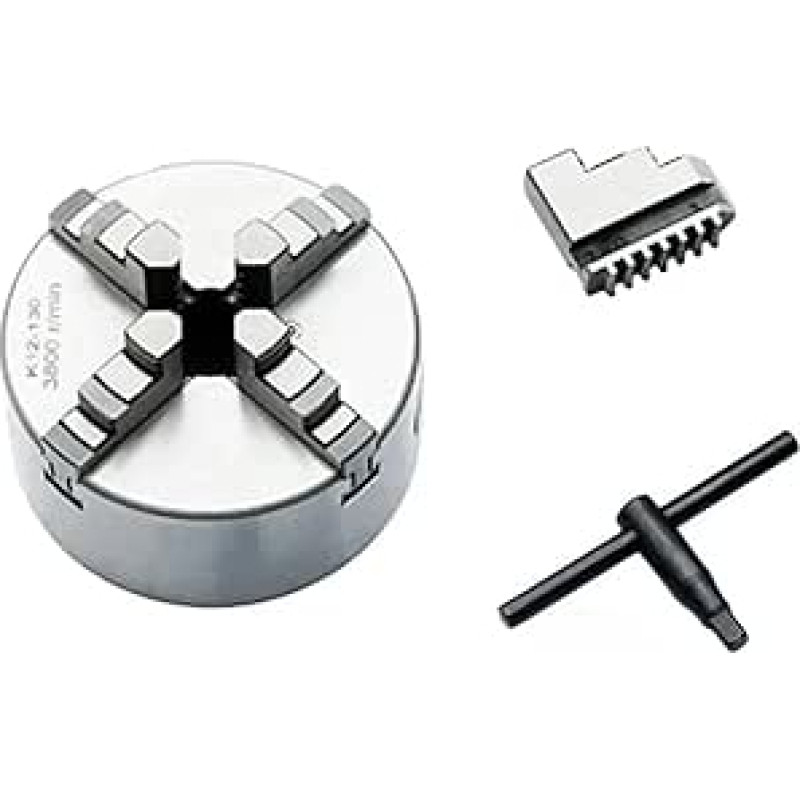 K11 80 K12 80 100 125 160 200 250 130 Tekinimo staklių griebtuvas 100 mm Keturių žandikaulių savikoncentruojantis griebtuvas 3/4 colio slankmačio griebtuvas, skirtas mažoms L (K11-100)