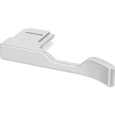 Haoge THB-XE5-S Thumb Up Grip for Fujifilm X-E5 Camera Body Digital Accessories Metal Hot Shoe Thumb Up Rest Hand Grip Silver