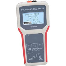 Asixxsix Solarpanel-Tester, 5–800 W, 12–60 V, 0–35 A Solar-MPPT-Messgerät mit LCD-Display, Verpolungsschutz, Photovoltaik-Multimeter für die Prüfung von Solarmodulen