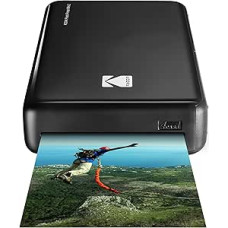 Kodak Mini 2 HD Wireless Mobile Instant Photo Printer with 4Pass Patented Printing Technology, Compatible with iOS and Android Devices - Black