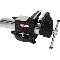 KS Tools 914.0006 Stalo spaustuvas su pasukamu pagrindu, 6 colių, 150 mm