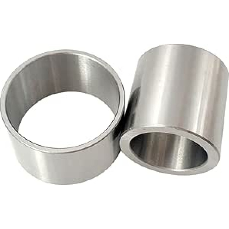 Lygusis guolis, 2 vnt., vidinis skersmuo 19 mm, išorinis skersmuo 25 mm, aukštis 16 mm, Gcr15 guolių įvorės iš anglinio plieno, skirtos lygiesiems guoliams, įtaiso padėties nustatymo įvorė, kreipiamoji įvorė, (19 x 25 x)