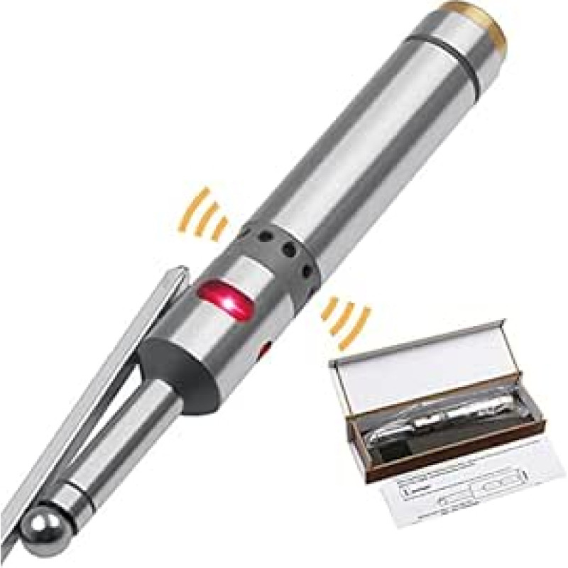 Elektronischer Kantenfinder Tragbarer Nicht-Magnetischer Kanten-Mittelfinder mit LED und Signalton für CNC-Drehmaschinen und Fräsmaschinen