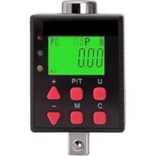 Digitaler Drehmomentprüfer, Digitaler Drehmomentschlüssel-Adapter - Präzisions-Konverter und Messgerät for elektronische Werkzeuge mit LCD-Display, inklusive 1/2