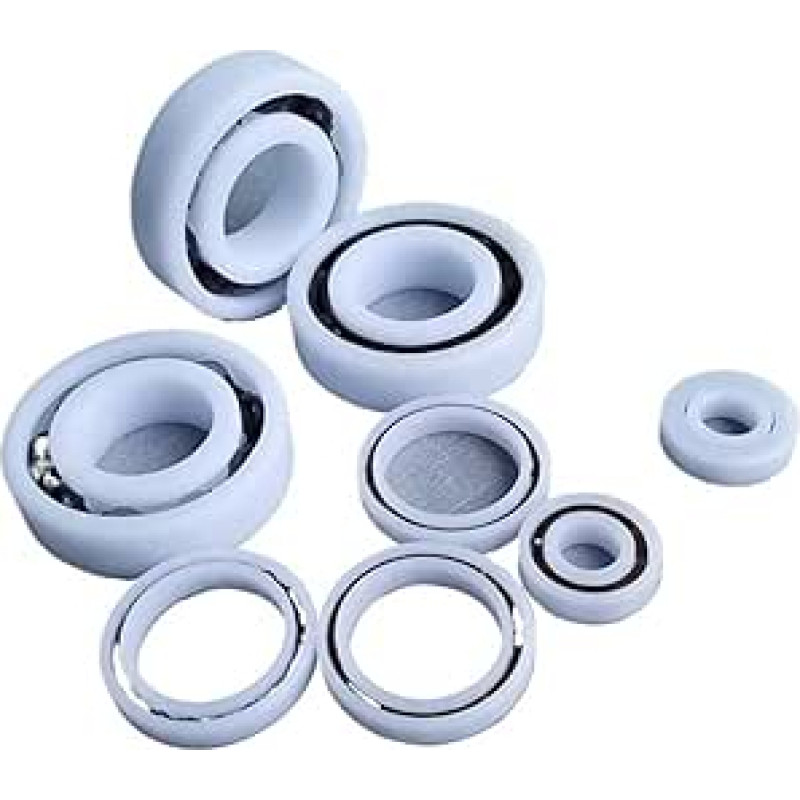 2/5/10/20 Stück 6700 6701 6702 6703 6704 6705 6706 6707 6708 POM-Kunststofflager (2 vnt., 6706 30x37x4)