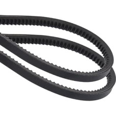 QUARKZMAN 2 Stück AX69 EPDM Keilriemen Raw Edge Verzahnt Industrie Gummi Keilriemen 1/2