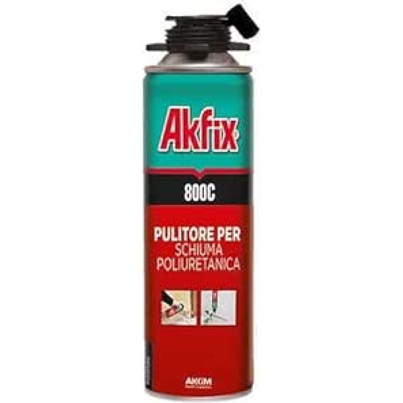 12 Polyurethan-Schaumstoff für AKFIX 805P Pistole, Pagaminta Italijoje - izoliacijos ir atsparumo izoliavimui ir tvirtinimui medžiaga (805P Pistole, 12)