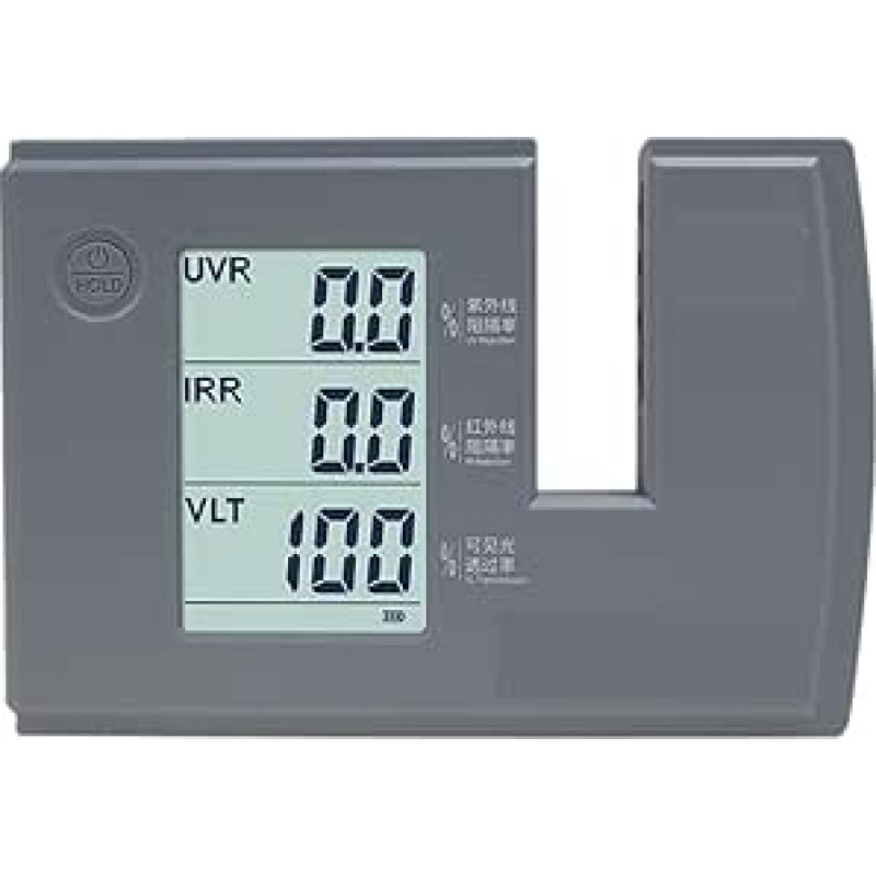 Tönungsmessgerät, Fenstertönungsmessgerät, Solarfolien-Transmissionsmessgerät, VLT UV-Unterdrückungstester LS101 Tönungs-Solarfolien-Transmissionsmessgerät