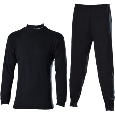 SHER-WOOD thermal underwear two-piece black 164 cm