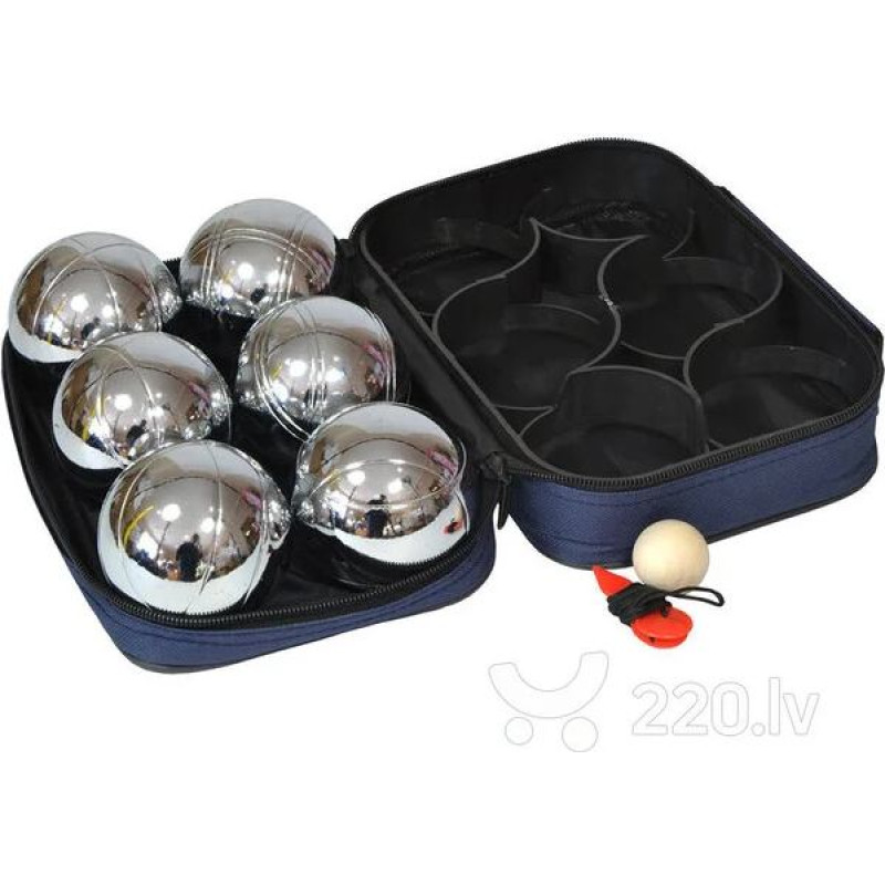 Enero Boule Petanque balls 6 pcs (black)