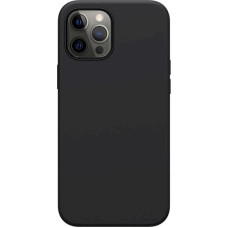 Fusion soft matte case silicone protective cover Apple iPhone 12 / 12 Pro black
