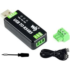 USB ir RS485 konverteris Pramoninis adapteris su originaliu FT232RL ir SP485EEN lustu, įmontuotomis apsaugos grandinėmis, suderinamas su Windows 11/10/8/7/XP, Linux, Mac, Android, Wince