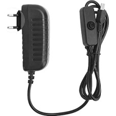 VBESTLIFE 5V 3A Power Supply for with Switch, 15W 3A Adapter, 95 cm Cable (EU Plug)