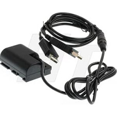 5 V dvigubas USB LP-E6 maitinimo adapteris, skirtas 