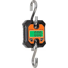 Kranwaage, Abnehmbare digitale Industriewaage Hochleistungs-Hängehaken Mikrokranwaage LCD-Hintergrundbeleuchtung batteriebetrieben for Industriewerkzeuge(Maximum 100kg)