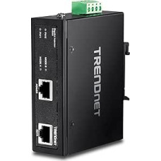 TrendNET Gigabit PoE+ Injector Hardened Industrial, TI-IG30 (Hardened)