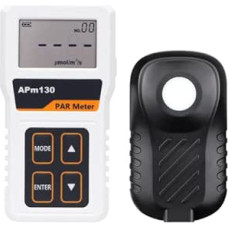 Belichtungsmesser, APM130 Digital Photosynthetische Aktivität Strahlung PPFD Wasserdicht Sensor Pflanzen Daten Aufzeichnung Licht