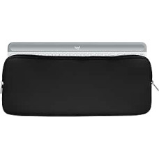 kwmobile Keyboard Case Compatible with Logitech MK470 - Neopreninis apsauginis dėklas klaviatūrai - Neopreninis dėklas klaviatūrai - Juodas