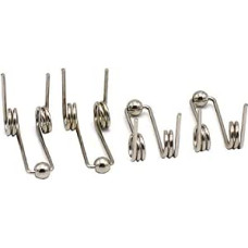 Kleine Torsionsfeder, Torsionsfeder, 4 Stück Drahtdurchmesser 1,2 mm Lockenstab-Ersatzteil zur Reparatur gebrochener doppelter Rückhol-Torsionsfeder, Farbe: Einfarbig, Größe: FW TB(FW TB TFB1.2X26)