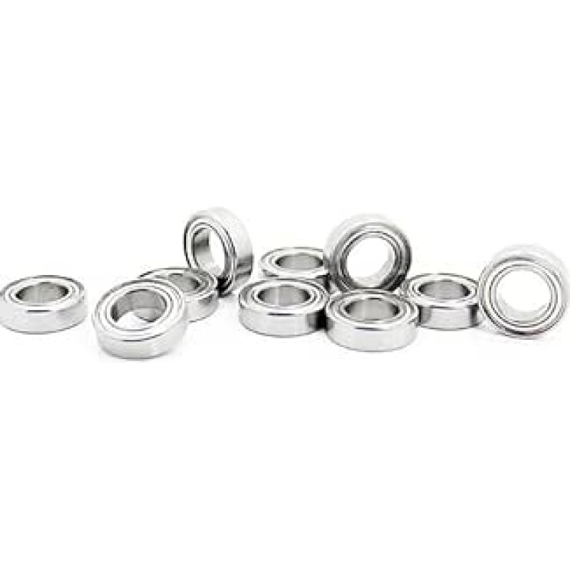 Lagerersatz 10 Stück SMR148ZZ Lager 8 x 14 x 4 mm Edelstahl-Kugellager geschirmt SMR148Z SMR148 Z ZZ