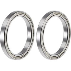 2/5 Stück Lager 608 6700 6701 6702 6703 6704 6705 6706 6707 6708 6709 6710-2RS ZZ Ultradünnwandige, gummigeschirmte Kugellager(Zz,5PCS_6701 12X18X4MM)