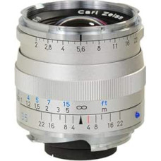 ZEISS Ikon Biogon T* ZM 2/35 Wide Angle Camera Lens for Leica M-Mount Rangefinder Cameras - Silver