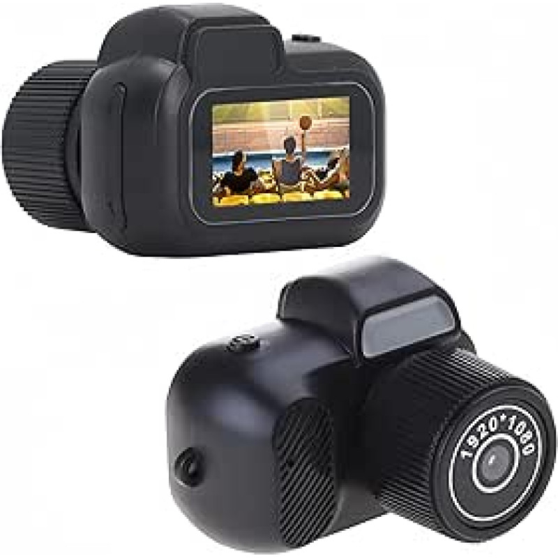 Digital Camera - FHD 1080P 2MP Vlogging Camera with Colour Screen and Wrist Strap, Video Camera, Compact Portable Small Gift Camera for Children, Teenagers, Students