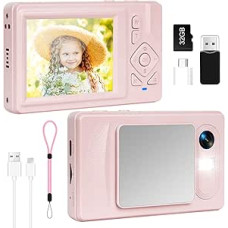 Digitalkamera 4K - 48MP UHD Kompakt Fotokamera 2.8