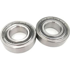 S16001ZZ Rillenkugellager 12 x 28 x 7 mm, 10 Stück, doppelt abgedichtete Edelstahl-S16001Z-Kugellager, S16001Z 16001ZZ 7000101