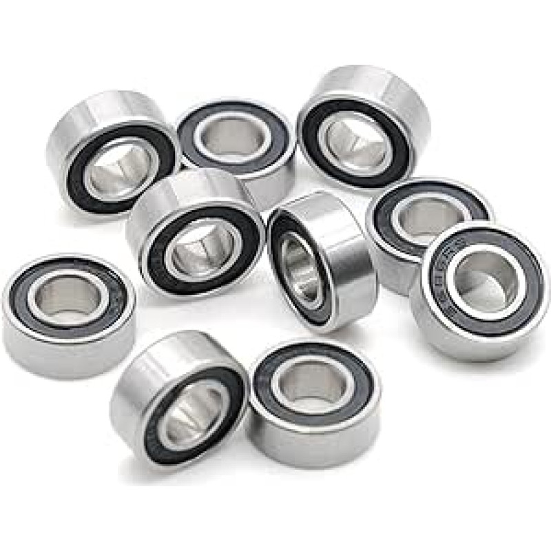 1 Stück 686-2RS Lager ABEC-7 6 x 13 x 5 mm Miniatur 686RS Kugellager 618/6RS Schwarz versiegelt 686 2RS Rulman